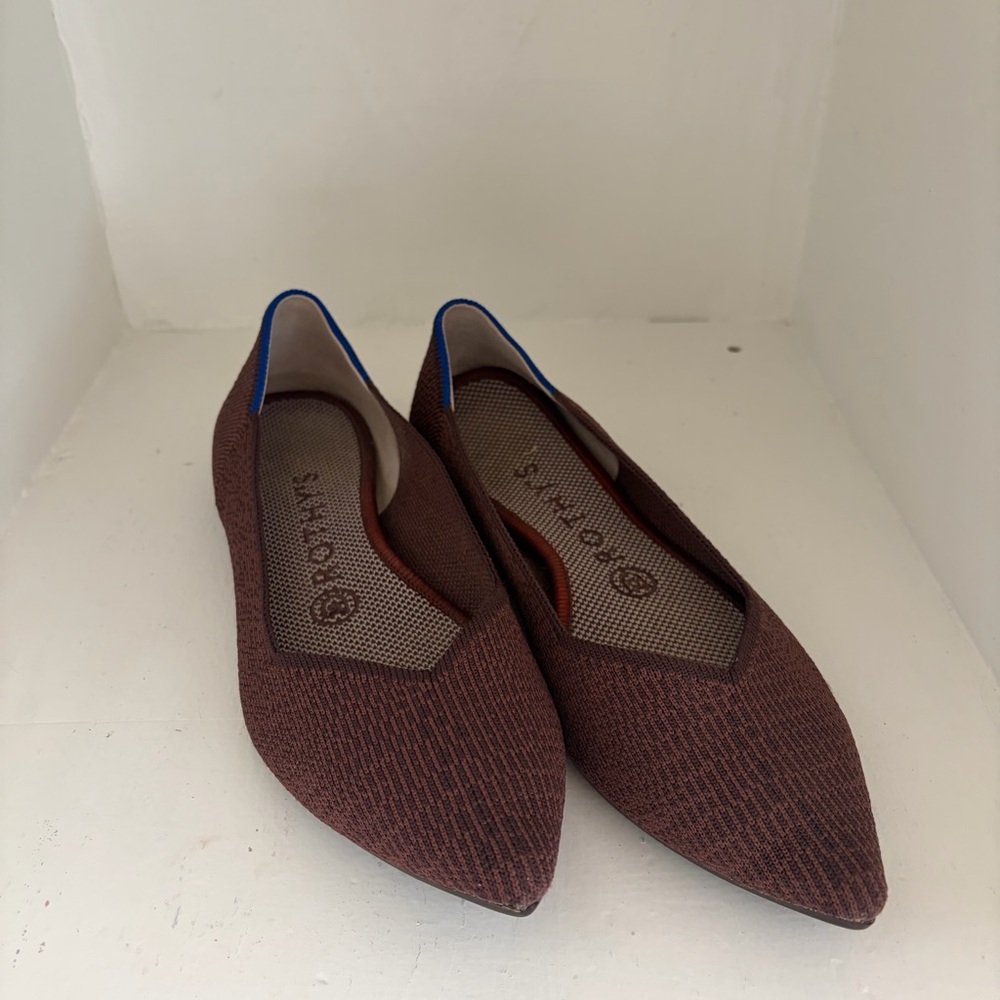 Rothy’s The Point in Truffle Python Size 7.5